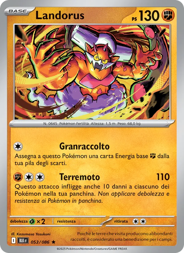Landorus (Luce Nera #053/86)