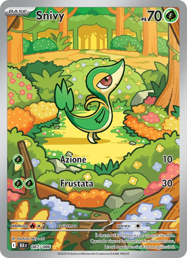 Snivy (Luce Nera #087/86)