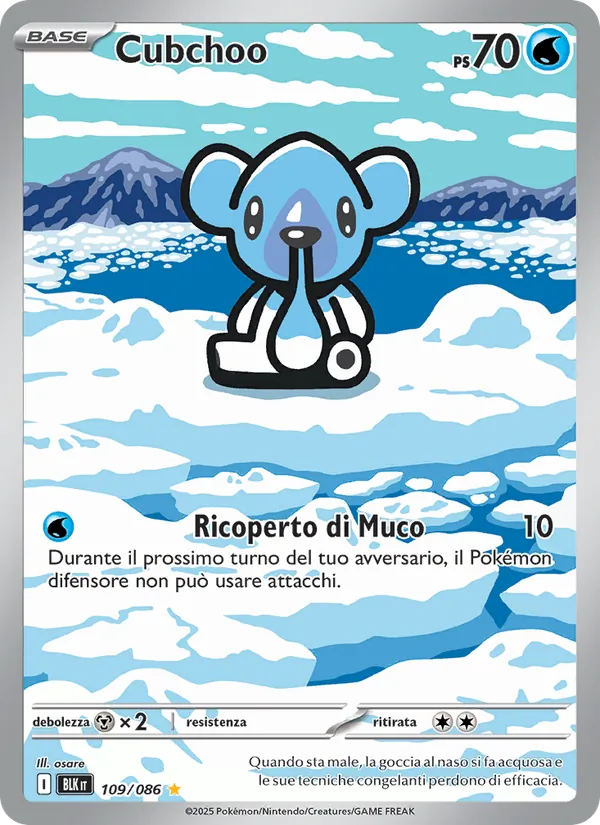 Cubchoo (Luce Nera #109/86)