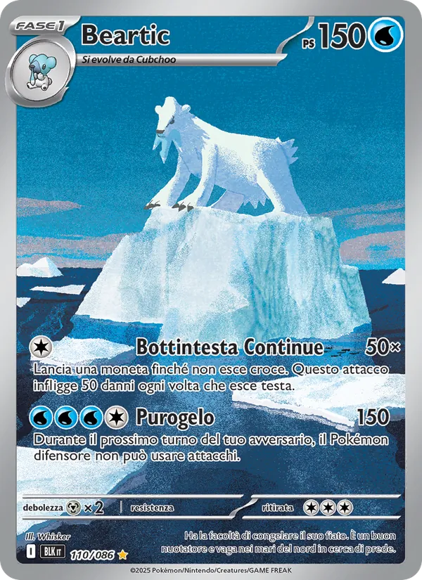 Beartic (Luce Nera #110/86)