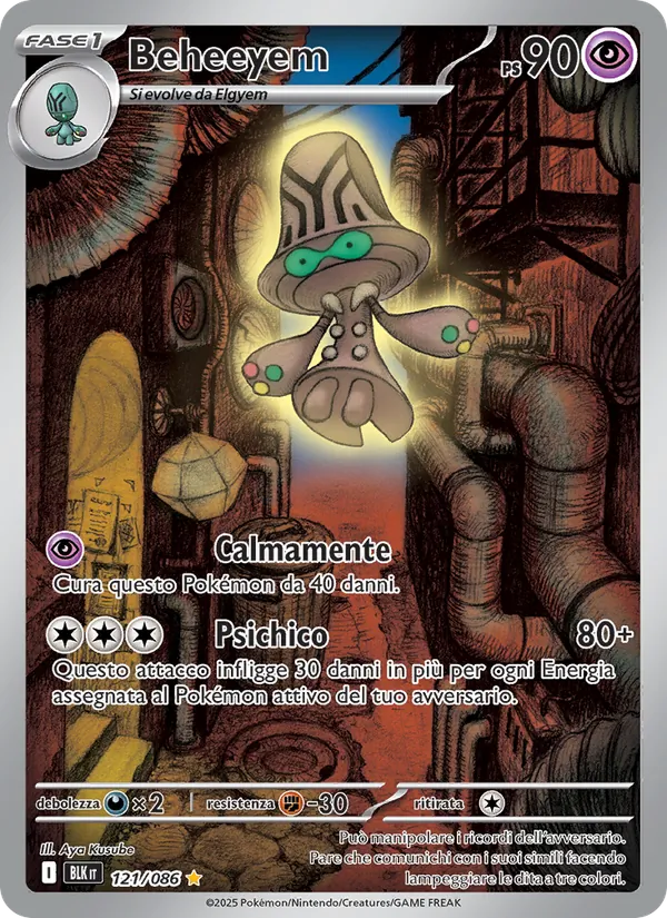 Beheeyem (Luce Nera #121/86)
