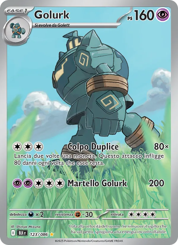 Golurk (Black Bolt #123/86)