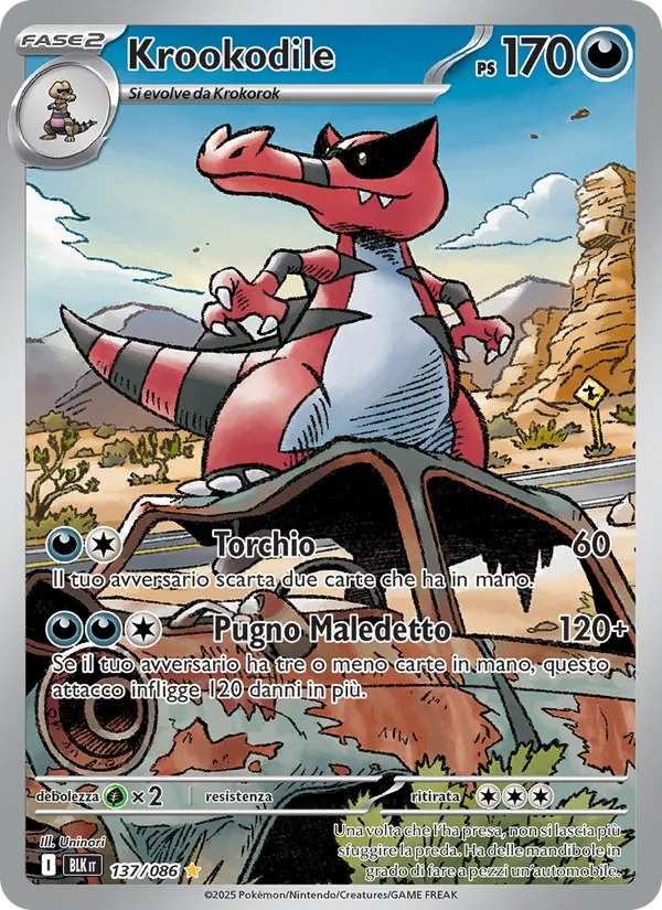 Krookodile (Luce Nera #137/86)