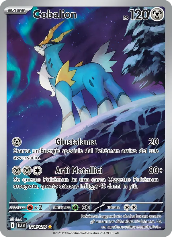 Cobalion (Luce Nera #144/86)