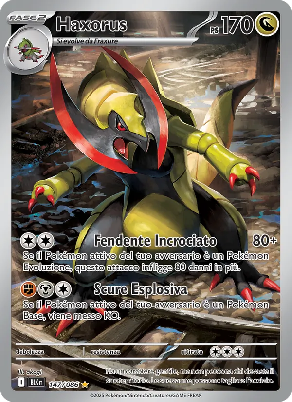 Haxorus (Luce Nera #147/86)