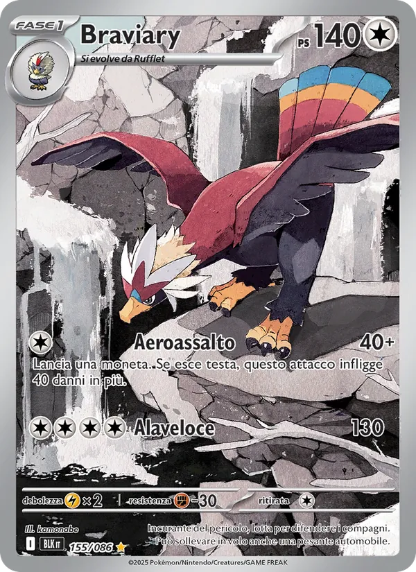 Braviary (Luce Nera #155/86)