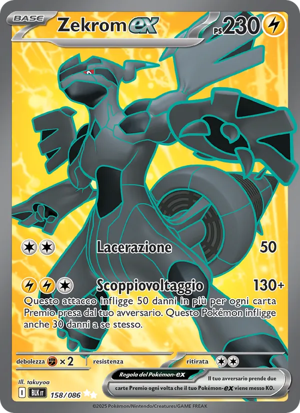 Zekrom-ex (Luce Nera #158/86)