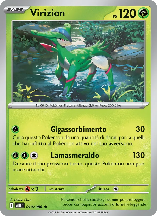 Virizion (Fuoco Bianco #010/86)