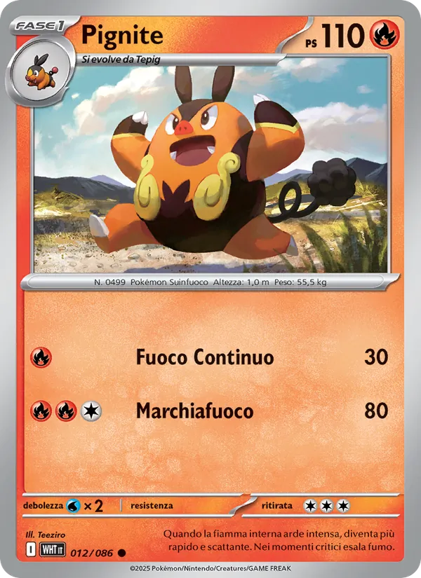Pignite (Fuoco Bianco #012/86)