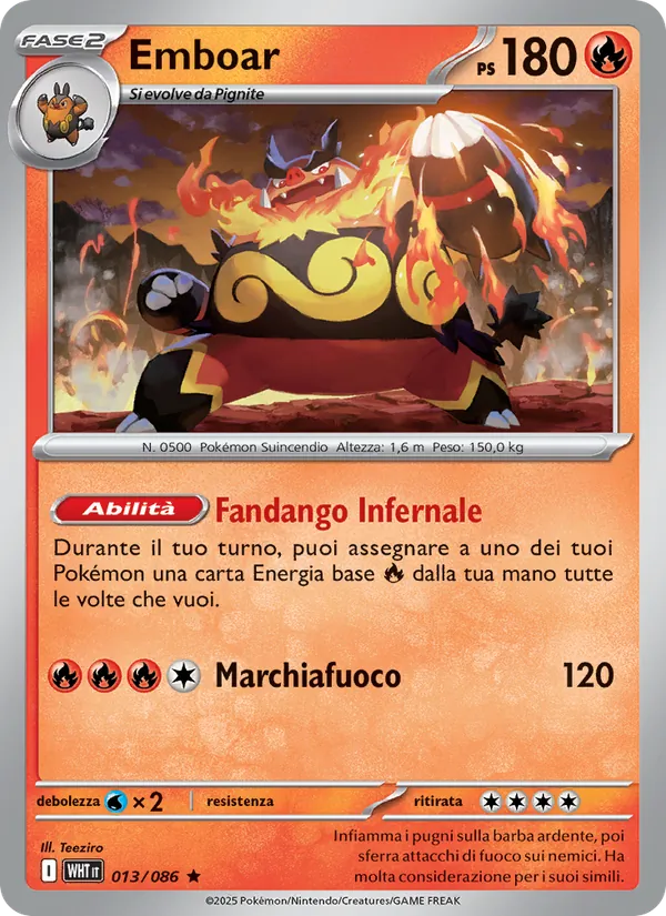 Emboar (Fuoco Bianco #013/86)