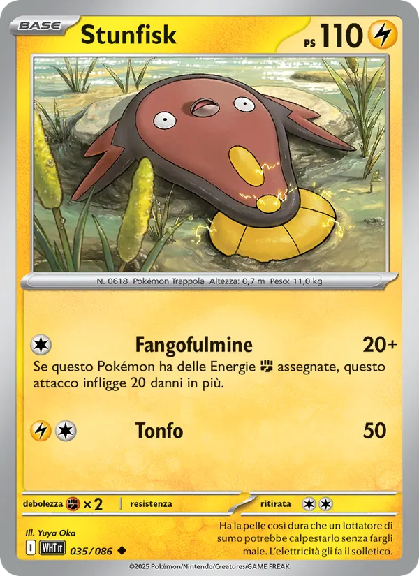 Stunfisk (Fuoco Bianco #035/86)
