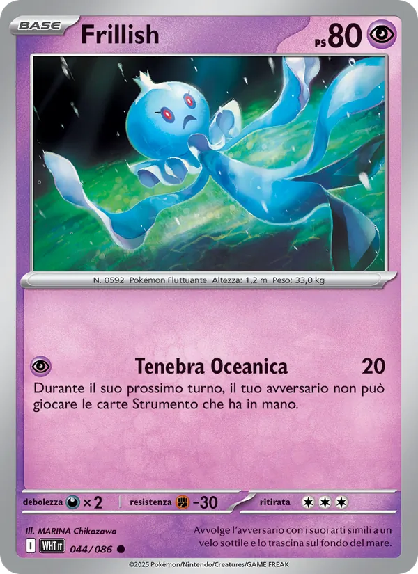 Frillish (Fuoco Bianco #044/86)