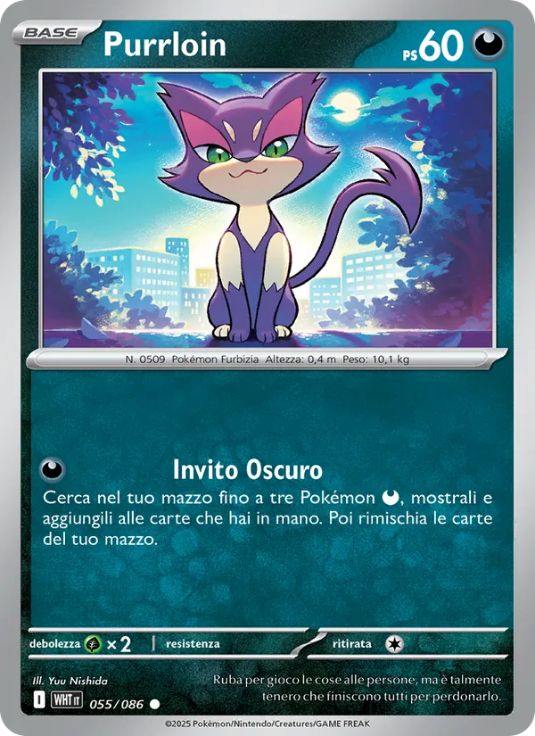 Purrloin (Fuoco Bianco #055/86)