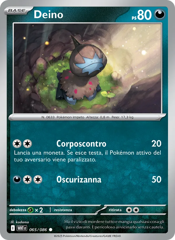 Deino (Fuoco Bianco #065/86)