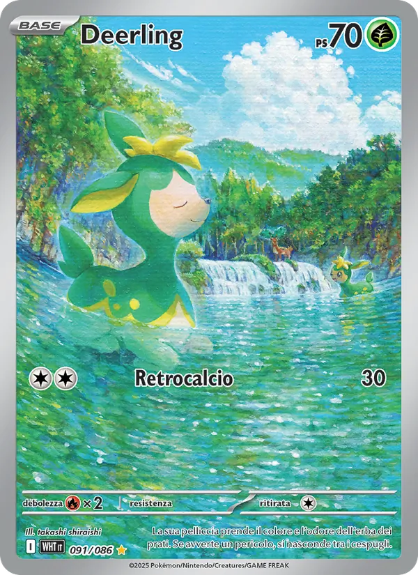 Deerling (White Flare #091/86)