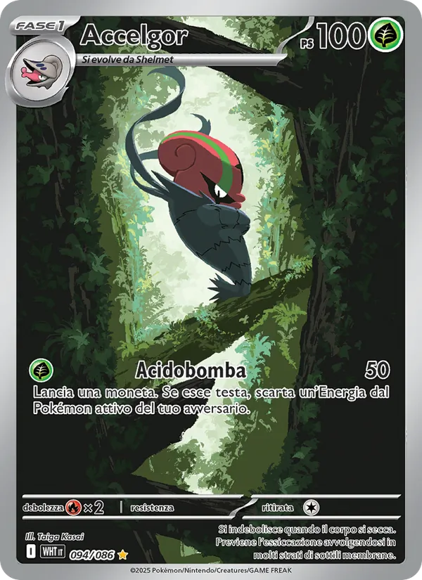 Accelgor (Fuoco Bianco #094/86)