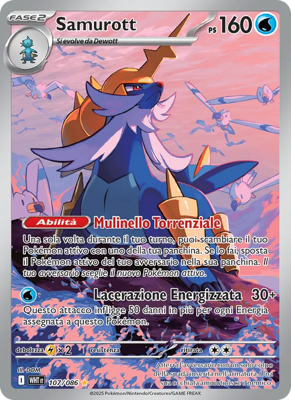 Samurott (Fuoco Bianco #107/86)