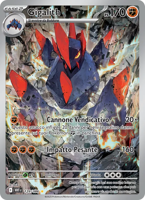 Gigalith (Fuoco Bianco #129/86)
