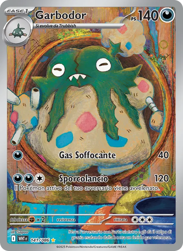 Garbodor (Fuoco Bianco #141/86)