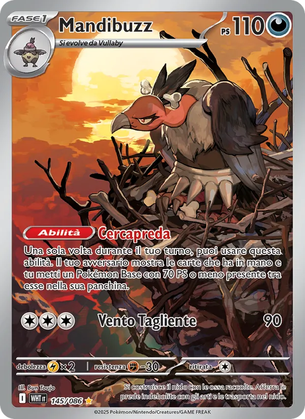 Mandibuzz (White Flare #145/86)
