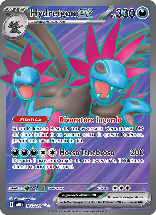 Hydreigon-ex (Fuoco Bianco #161/86)