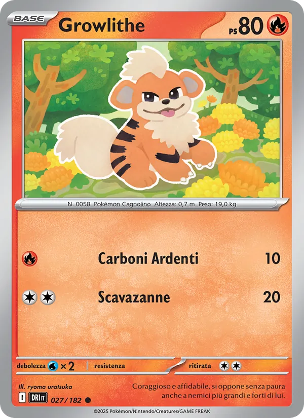 Growlithe (Rivali Predestinati #027/182)