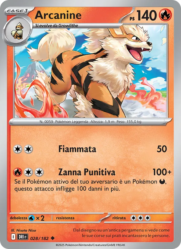 Arcanine (Rivali Predestinati #028/182)