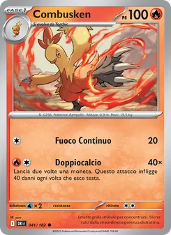 Combusken (Rivali Predestinati #041/182)
