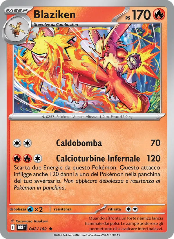 Blaziken (Rivali Predestinati #042/182)