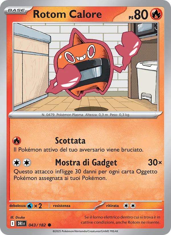 Rotom Calore (Rivali Predestinati #043/182)