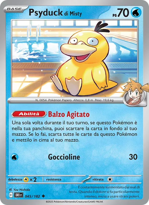 Psyduck di Misty (Rivali Predestinati #045/182)