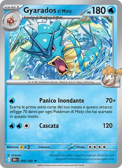 Gyarados di Misty (Rivali Predestinati #049/182)