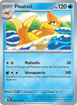 Floatzel (Rivali Predestinati #058/182)