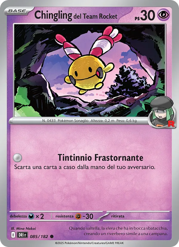 Chingling del Team Rocket (Rivali Predestinati #085/182)