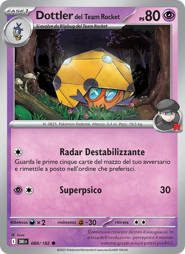 Dottler del Team Rocket (Rivali Predestinati #088/182)