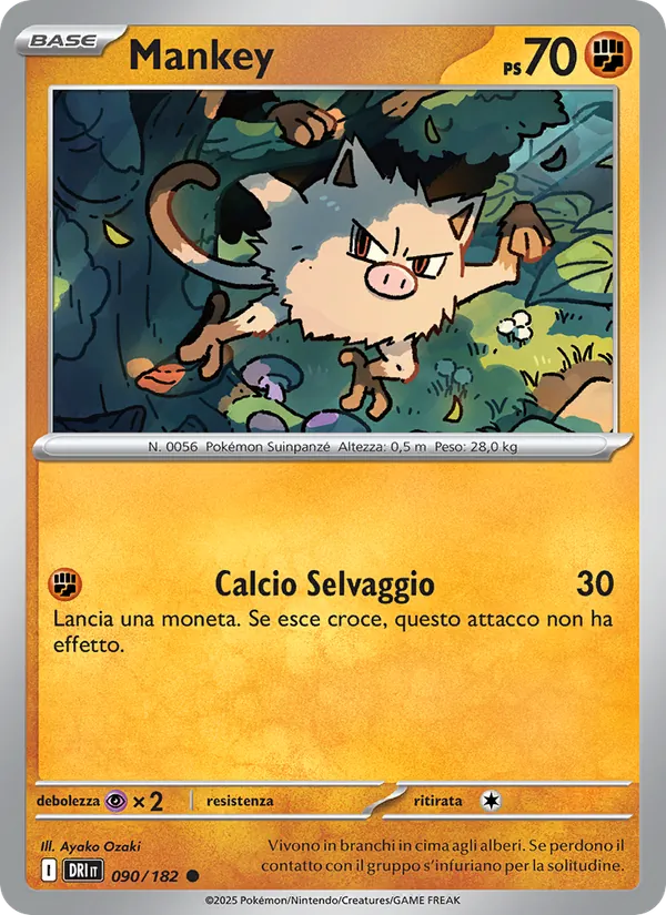 Mankey (Rivali Predestinati #090/182)