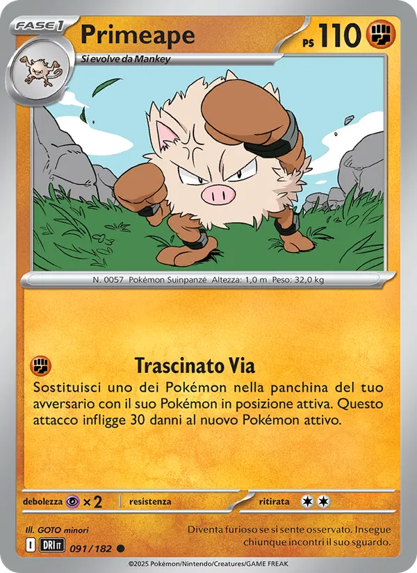 Primeape (Rivali Predestinati #091/182)