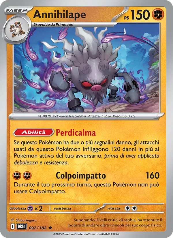 Annihilape (Rivali Predestinati #092/182)