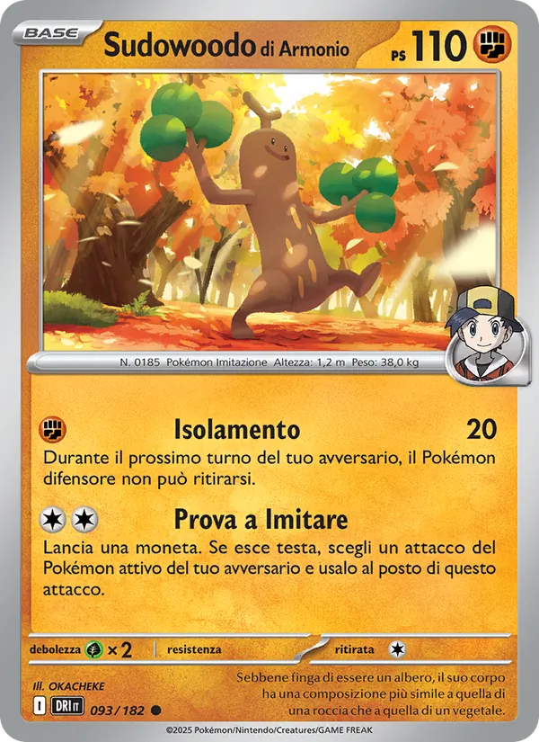 Sudowoodo di Armonio (Rivali Predestinati #093/182)