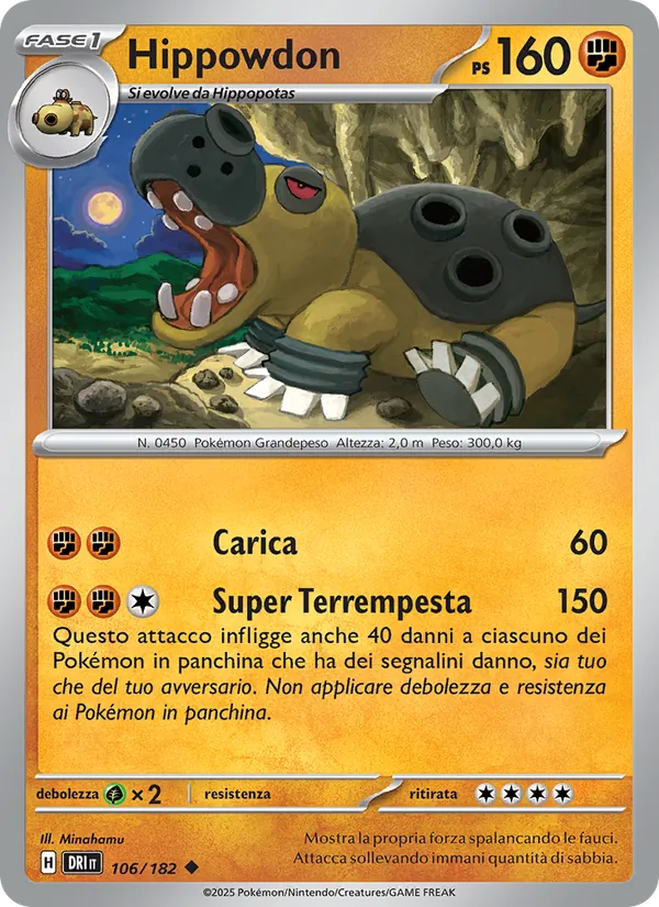 Hippowdon (Rivali Predestinati #106/182)
