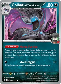 Golbat del Team Rocket (Rivali Predestinati #121/182)