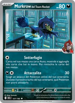 Murkrow del Team Rocket (Rivali Predestinati #127/182)