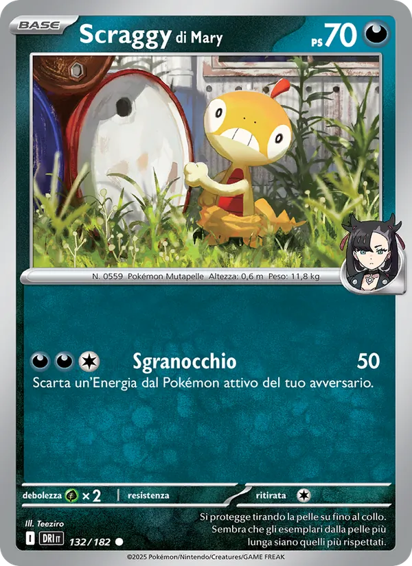 Scraggy di Mary (Rivali Predestinati #132/182)