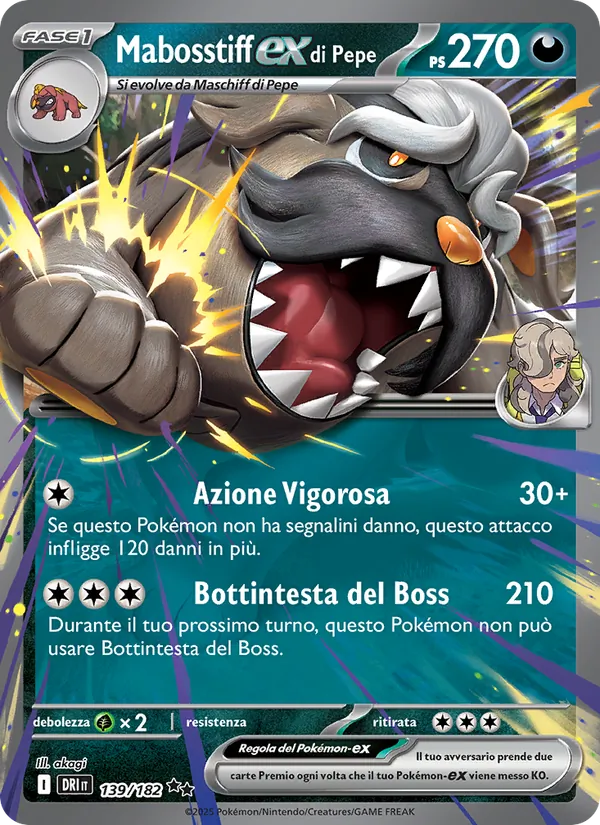 Mabosstiff-ex di Pepe (Rivali Predestinati #139/182)