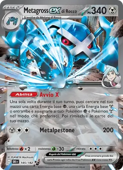 Metagross-ex di Rocco (Rivali Predestinati #145/182)