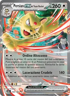 Persian-ex del Team Rocket (Rivali Predestinati #150/182)