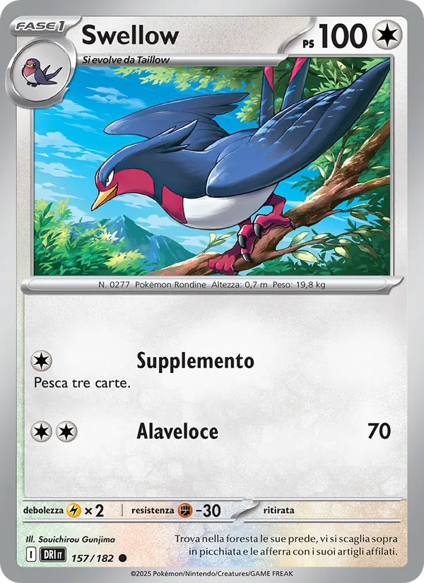 Swellow (Destined Rivals #157/182)