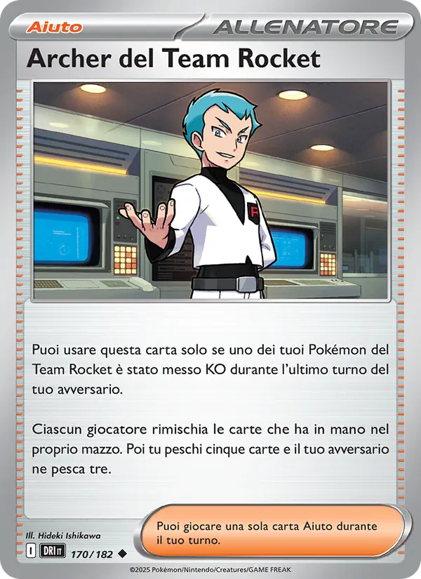 Archer del Team Rocket (Rivali Predestinati #170/182)
