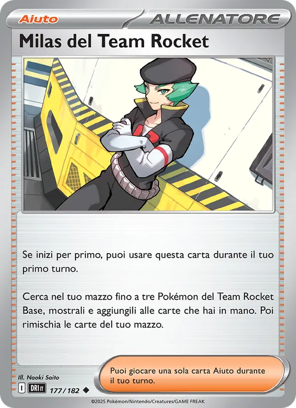 Milas del Team Rocket (Destined Rivals #177/182)