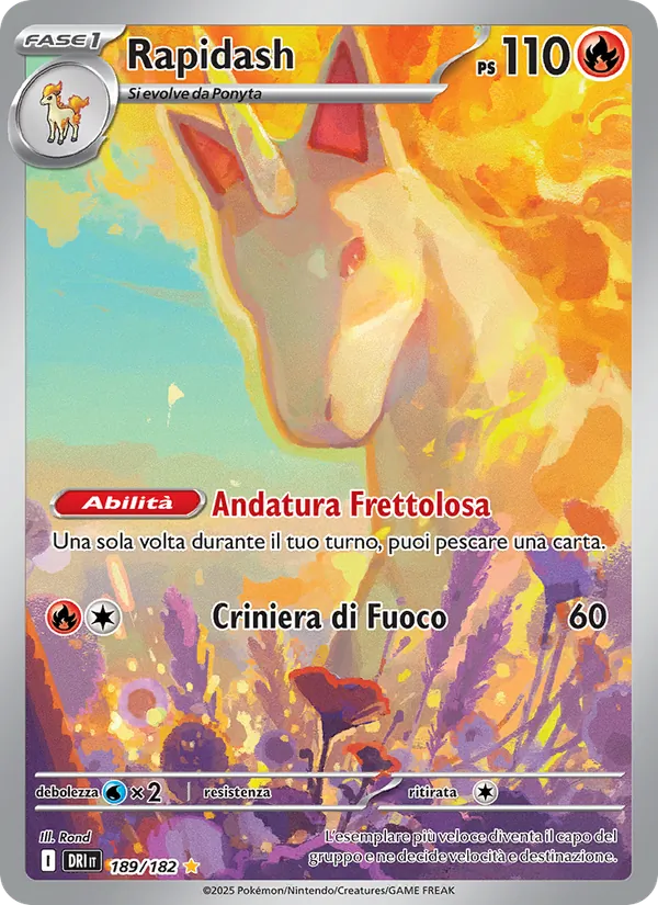 Rapidash (Rivali Predestinati #189/182)